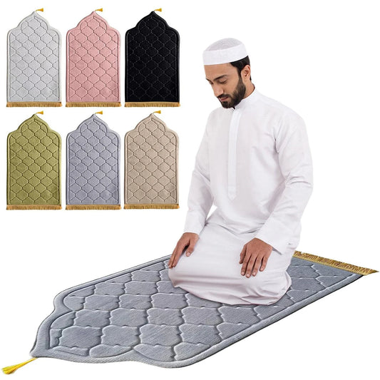 Muslim Prayer Mat,Islamic Turkish Prayer Rugs,Ramadan Gift Prayer Mat