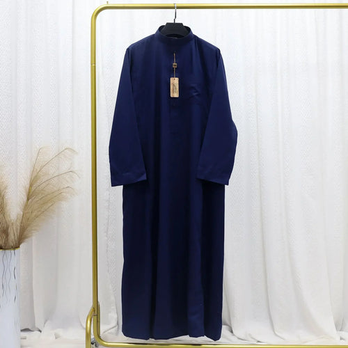 Muslim Eid Men Long Robe Kimono Dishdasha Modest Islamic Dubai Saudi